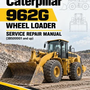 Caterpillar CAT 962G Wheel Loader Service Repair Manual (3BS00001 and up)