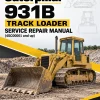 Caterpillar CAT 931B Track Loader Service Repair Manual (4SC00001 and up)