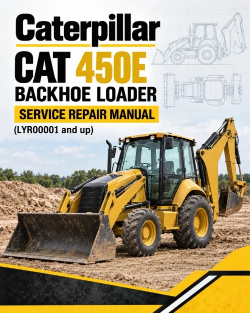 Caterpillar CAT 450E Backhoe Loader Service Repair Manual (LYR00001 and up) Caterpillar CAT 450E Backhoe Loader Service Repair Manual (LYR00001 and up)