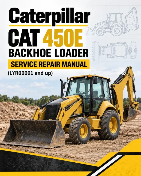 Caterpillar CAT 450E Backhoe Loader Service Repair Manual (LYR00001 and up) Caterpillar CAT 450E Backhoe Loader Service Repair Manual (LYR00001 and up)