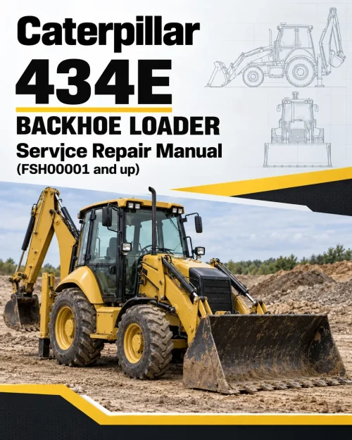Caterpillar CAT 434E Backhoe Loader Service Repair Manual (FSH00001 and up) Caterpillar CAT 434E Backhoe Loader Service Repair Manual (FSH00001 and up)