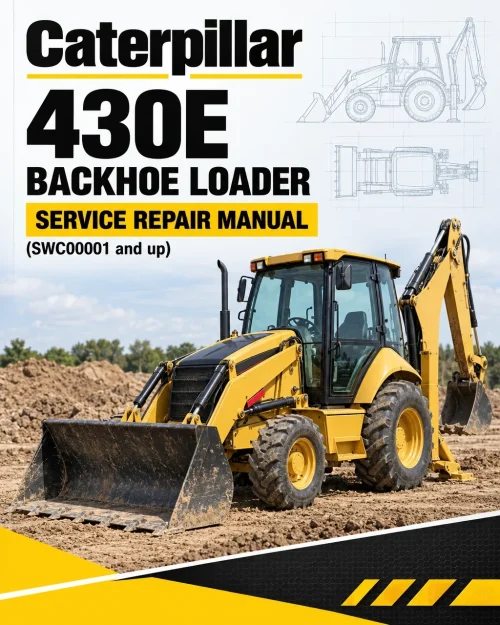 Caterpillar CAT 430E Backhoe Loader Service Repair Manual (SWC00001 and up)