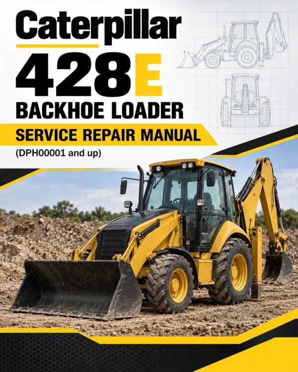 Caterpillar CAT 428E Backhoe Loader Service Repair Manual (DPH00001 and up) Caterpillar CAT 428E Backhoe Loader Service Repair Manual (DPH00001 and up)