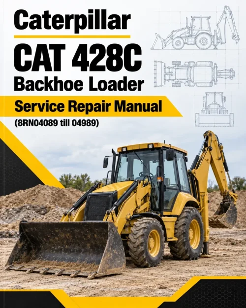 Caterpillar CAT 428C Backhoe Loader Service Repair Manual (8RN04089 till 04989) Caterpillar CAT 428C Backhoe Loader Service Repair Manual (8RN04089 till 04989)