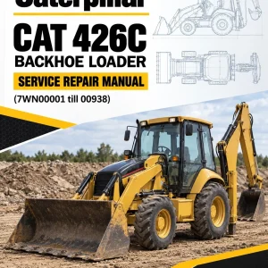Caterpillar CAT 426C Backhoe Loader Service Repair Manual (7WN00001 till 00938) Caterpillar CAT 426C Backhoe Loader Service Repair Manual (7WN00001 till 00938)