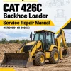 Caterpillar CAT 426C Backhoe Loader Service Repair Manual (1ER00001 till 00863)