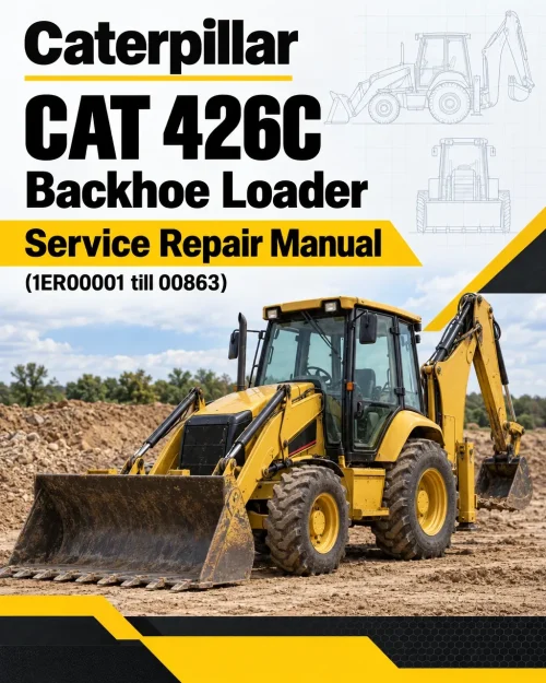 Caterpillar CAT 426C Backhoe Loader Service Repair Manual (1ER00001 till 00863) Caterpillar CAT 426C Backhoe Loader Service Repair Manual (1ER00001 till 00863)