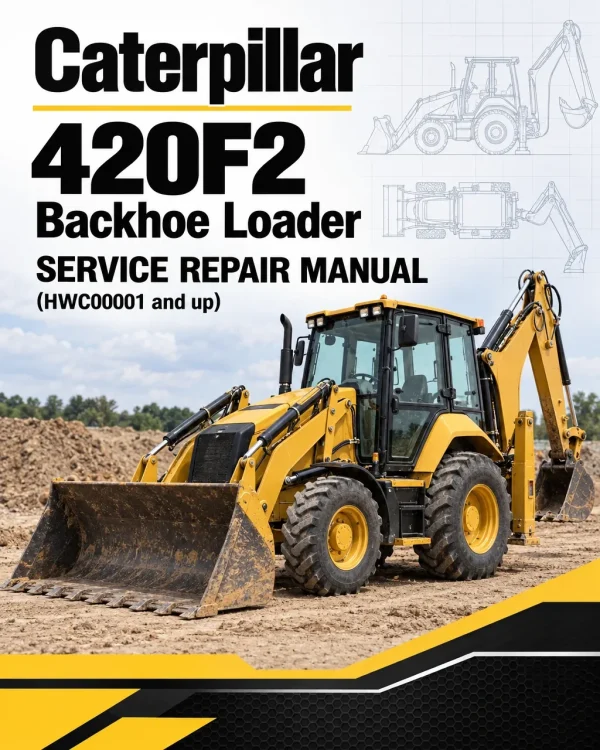 Caterpillar CAT 420F2 Backhoe Loader Service Repair Manual (HWC00001 and up) Caterpillar CAT 420F2 Backhoe Loader Service Repair Manual (HWC00001 and up)