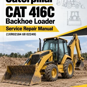 Caterpillar CAT 416C Backhoe Loader Service Repair Manual (1XR02184 till 02249) Caterpillar CAT 416C Backhoe Loader Service Repair Manual (1XR02184 till 02249)