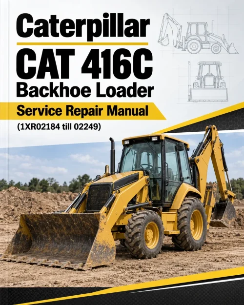 Caterpillar CAT 416C Backhoe Loader Service Repair Manual (1XR02184 till 02249) Caterpillar CAT 416C Backhoe Loader Service Repair Manual (1XR02184 till 02249)