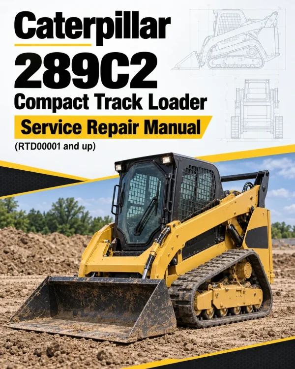 Caterpillar CAT 289C2 Compact Track Loader Service Repair Manual (RTD00001 and up) Caterpillar CAT 289C2 Compact Track Loader Service Repair Manual (RTD00001 and up)
