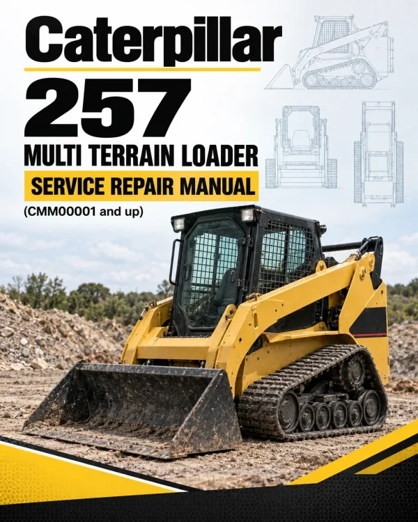 Caterpillar CAT 257 Multi Terrain Loader Service Repair Manual (CMM00001 and up)