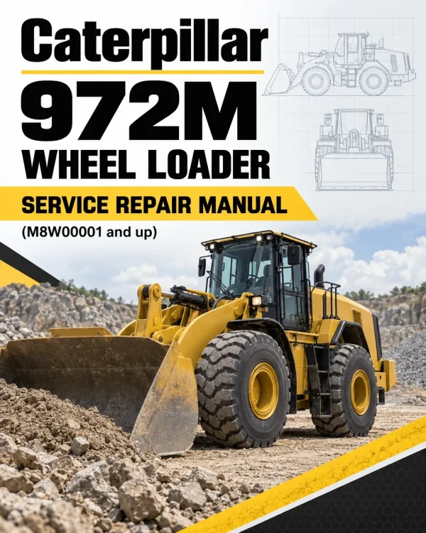 Caterpillar CAT 972M Wheel Loader Service Repair Manual (M8W00001 and up) Caterpillar CAT 972M Wheel Loader Service Repair Manual (M8W00001 and up)