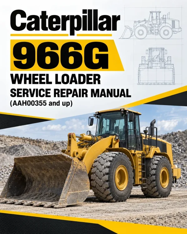Caterpillar CAT 966G Wheel Loader Service Repair Manual (AAH00355 and up) Caterpillar CAT 966G Wheel Loader Service Repair Manual (AAH00355 and up)