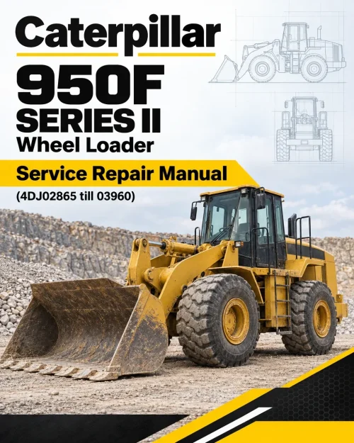 Caterpillar CAT 950F SERIES II Wheel Loader Service Repair Manual (4DJ02865 till 03960) Caterpillar CAT 950F SERIES II Wheel Loader Service Repair Manual (4DJ02865 till 03960)