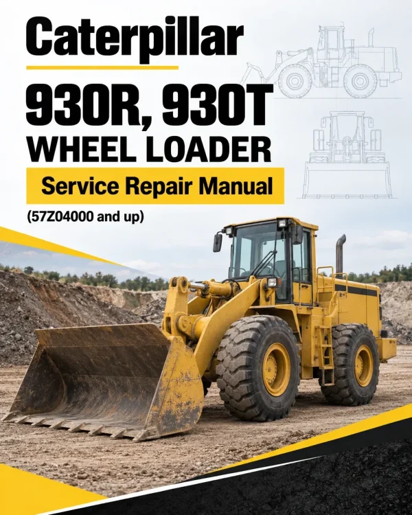 Caterpillar CAT 930R, 930T Wheel Loader Service Repair Manual (57Z04000 and up) Caterpillar CAT 930R, 930T Wheel Loader Service Repair Manual (57Z04000 and up)