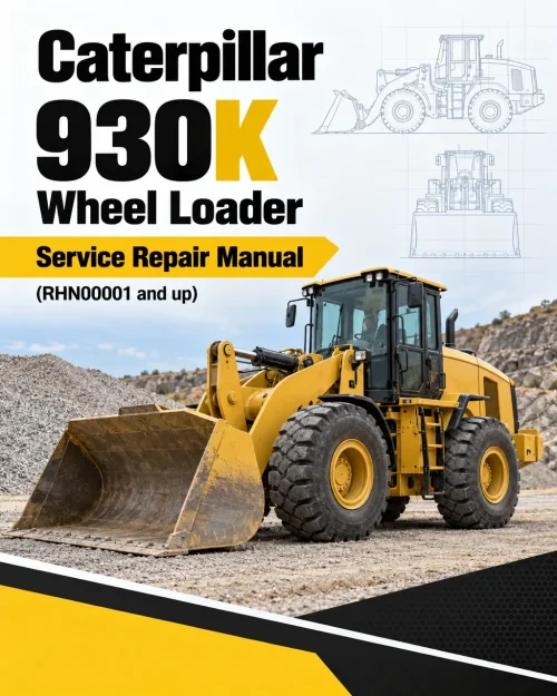 Caterpillar CAT 930K Wheel Loader Service Repair Manual (RHN00001 and up) Caterpillar CAT 930K Wheel Loader Service Repair Manual (RHN00001 and up)