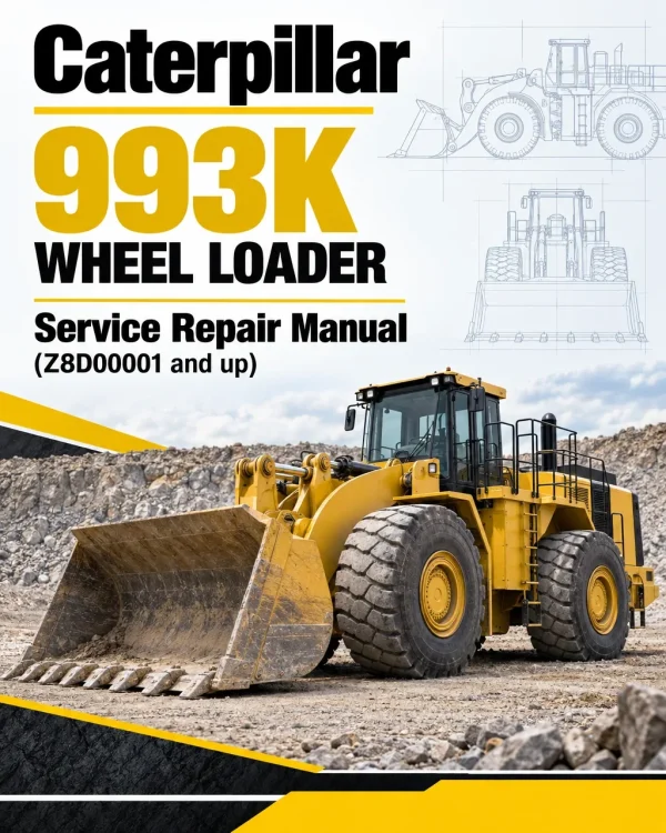 Caterpillar CAT 993K Wheel Loader Service Repair Manual (Z8D00001 and up) Caterpillar CAT 993K Wheel Loader Service Repair Manual (Z8D00001 and up)