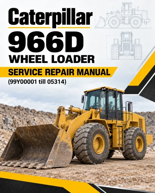 Caterpillar CAT 966D Wheel Loader Service Repair Manual (99Y00001 till 05314) Caterpillar CAT 966D Wheel Loader Service Repair Manual (99Y00001 till 05314)