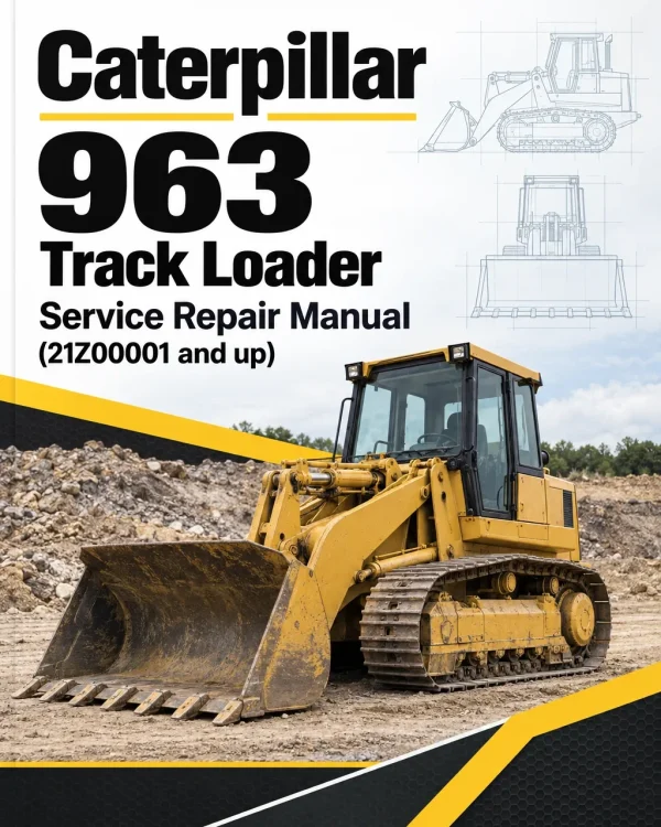 Caterpillar CAT 963 Track Loader Service Repair Manual (21Z00001 and up)