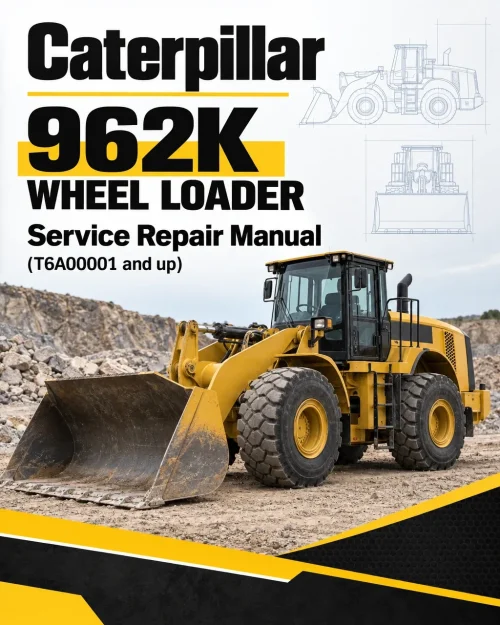 Caterpillar CAT 962K Wheel Loader Service Repair Manual (T6A00001 and up) Caterpillar CAT 962K Wheel Loader Service Repair Manual (T6A00001 and up)