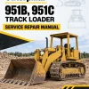 Caterpillar CAT 951B, 951C Track Loader Service Repair Manual (86J02598 till 04041) Caterpillar CAT 951B, 951C Track Loader Service Repair Manual (86J02598 till 04041)