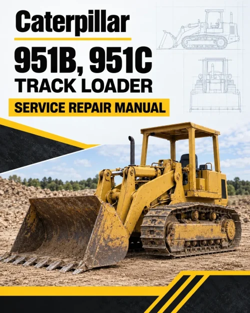 Caterpillar CAT 951B, 951C Track Loader Service Repair Manual (86J02598 till 04041) Caterpillar CAT 951B, 951C Track Loader Service Repair Manual (86J02598 till 04041)