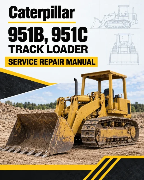 Caterpillar CAT 951B, 951C Track Loader Service Repair Manual (86J02598 till 04041) Caterpillar CAT 951B, 951C Track Loader Service Repair Manual (86J02598 till 04041)