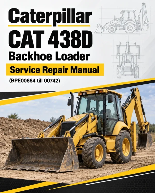 Caterpillar CAT 438D Backhoe Loader Service Repair Manual (BPE00664 till 00742) Caterpillar CAT 438D Backhoe Loader Service Repair Manual (BPE00664 till 00742)