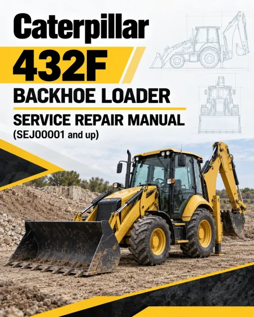 Caterpillar CAT 432F Backhoe Loader Service Repair Manual (SEJ00001 and up) Caterpillar CAT 432F Backhoe Loader Service Repair Manual (SEJ00001 and up)