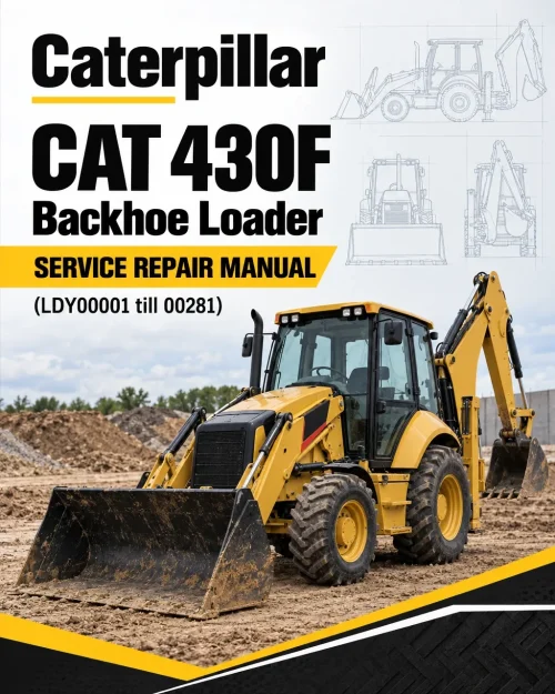 Caterpillar CAT 430F Backhoe Loader Service Repair Manual (LDY00001 till 00281) Caterpillar CAT 430F Backhoe Loader Service Repair Manual (LDY00001 till 00281)