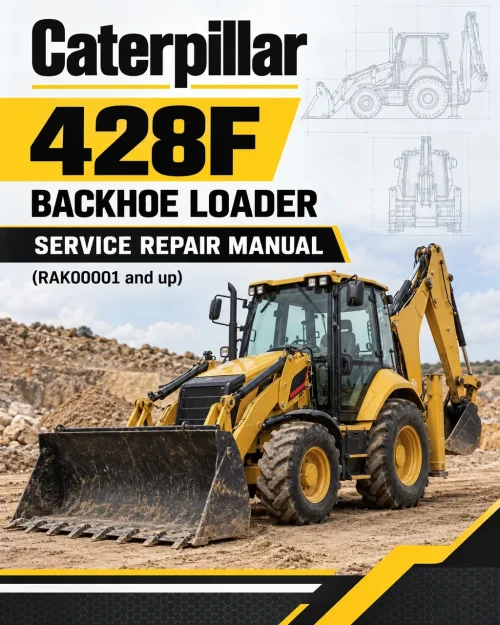 Caterpillar CAT 428F Backhoe Loader Service Repair Manual (RAK00001 and up) Caterpillar CAT 428F Backhoe Loader Service Repair Manual (RAK00001 and up)