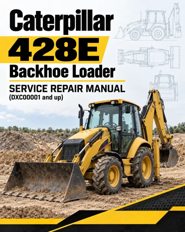 Caterpillar CAT 428E Backhoe Loader Service Repair Manual (DXC00001 and up) Caterpillar CAT 428E Backhoe Loader Service Repair Manual (DXC00001 and up)
