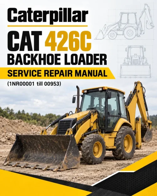 Caterpillar CAT 426C Backhoe Loader Service Repair Manual (1NR00001 till 00953) Caterpillar CAT 426C Backhoe Loader Service Repair Manual (1NR00001 till 00953)