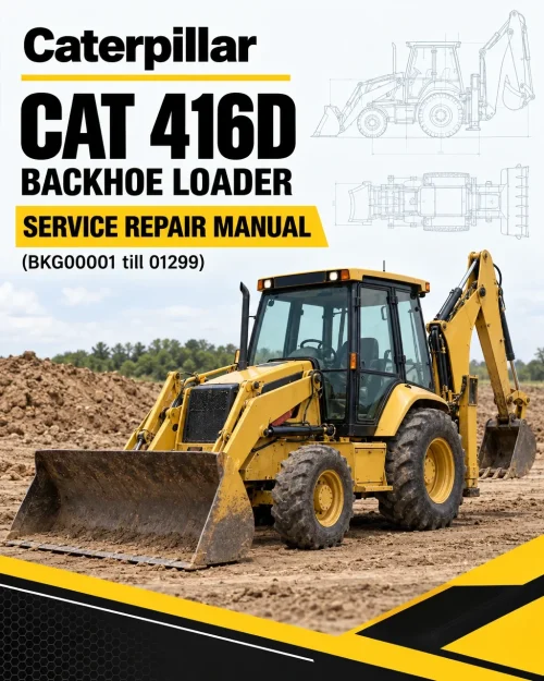 Caterpillar CAT 416D Backhoe Loader Service Repair Manual (BKG00001 till 01299) Caterpillar CAT 416D Backhoe Loader Service Repair Manual (BKG00001 till 01299)