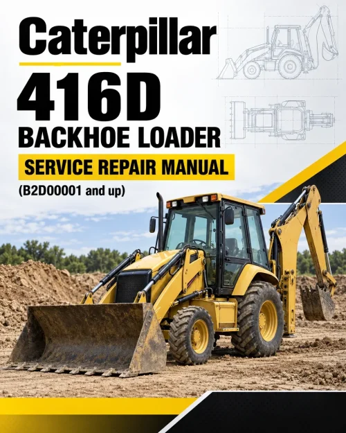 Caterpillar CAT 416D Backhoe Loader Service Repair Manual (B2D00001 and up) Caterpillar CAT 416D Backhoe Loader Service Repair Manual (B2D00001 and up)