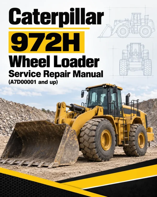 Caterpillar CAT 972H Wheel Loader Service Repair Manual (A7D00001 and up) Caterpillar CAT 972H Wheel Loader Service Repair Manual (A7D00001 and up)