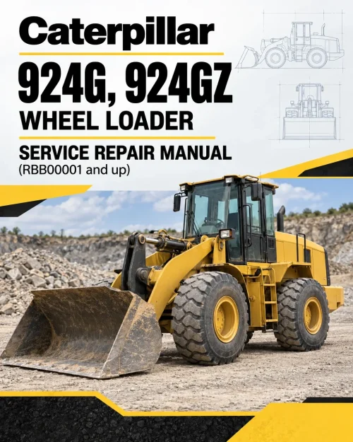 Caterpillar CAT 924G, 924GZ Wheel Loader Service Repair Manual (RBB00001 and up) Caterpillar CAT 924G, 924GZ Wheel Loader Service Repair Manual (RBB00001 and up)