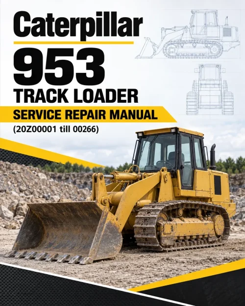 Caterpillar CAT 953 Track Loader Service Repair Manual (20Z00001 till 00266) Caterpillar CAT 953 Track Loader Service Repair Manual (20Z00001 till 00266)