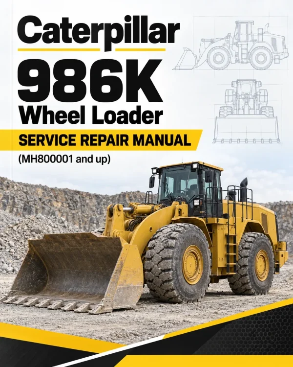 Caterpillar CAT 986K Wheel Loader Service Repair Manual (MH800001 and up) Caterpillar CAT 986K Wheel Loader Service Repair Manual (MH800001 and up)