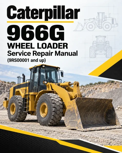 Caterpillar CAT 966G Wheel Loader Service Repair Manual (9RS00001 and up) Caterpillar CAT 966G Wheel Loader Service Repair Manual (9RS00001 and up)