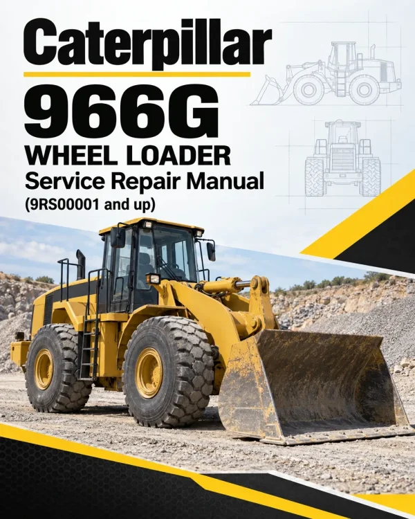 Caterpillar CAT 966G Wheel Loader Service Repair Manual (9RS00001 and up) Caterpillar CAT 966G Wheel Loader Service Repair Manual (9RS00001 and up)