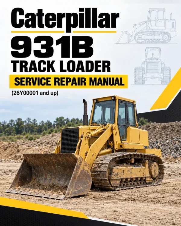 Caterpillar CAT 931B Track Loader Service Repair Manual (26Y00001 and up) Caterpillar CAT 931B Track Loader Service Repair Manual (26Y00001 and up)