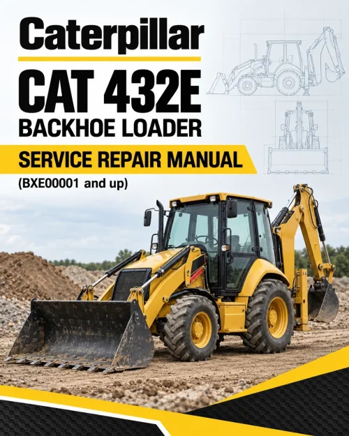 Caterpillar CAT 432E Backhoe Loader Service Repair Manual (BXE00001 and up) Caterpillar CAT 432E Backhoe Loader Service Repair Manual (BXE00001 and up)