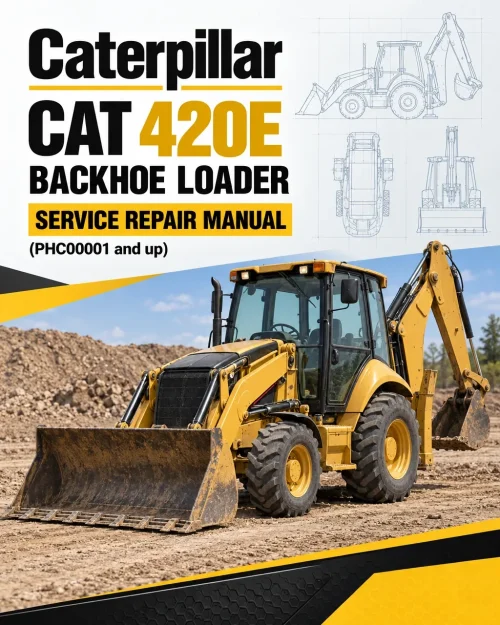 Caterpillar CAT 420E Backhoe Loader Service Repair Manual (PHC00001 and up) Caterpillar CAT 420E Backhoe Loader Service Repair Manual (PHC00001 and up)