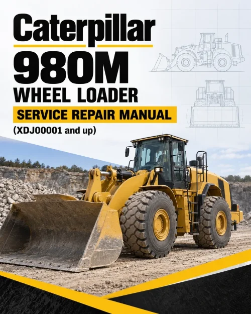 Caterpillar CAT 980M Wheel Loader Service Repair Manual (XDJ00001 and up) Caterpillar CAT 980M Wheel Loader Service Repair Manual (XDJ00001 and up)