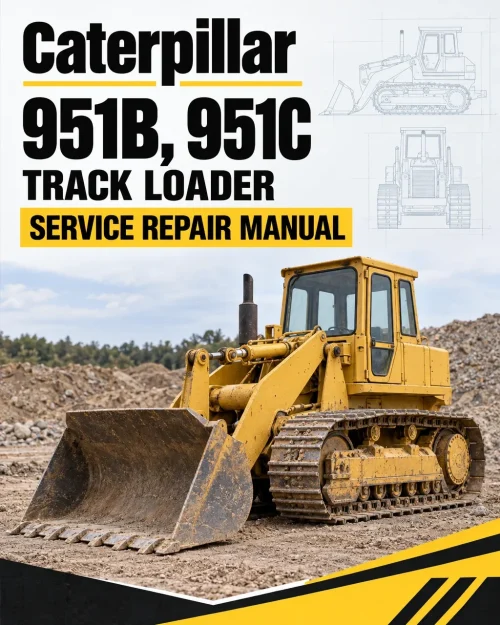 Caterpillar CAT 951B, 951C Track Loader Service Repair Manual (86J04042 and up) Caterpillar CAT 951B, 951C Track Loader Service Repair Manual (86J04042 and up)