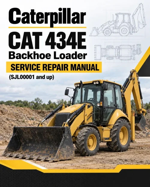 Caterpillar CAT 434E Backhoe Loader Service Repair Manual (SJL00001 and up) Caterpillar CAT 434E Backhoe Loader Service Repair Manual (SJL00001 and up)