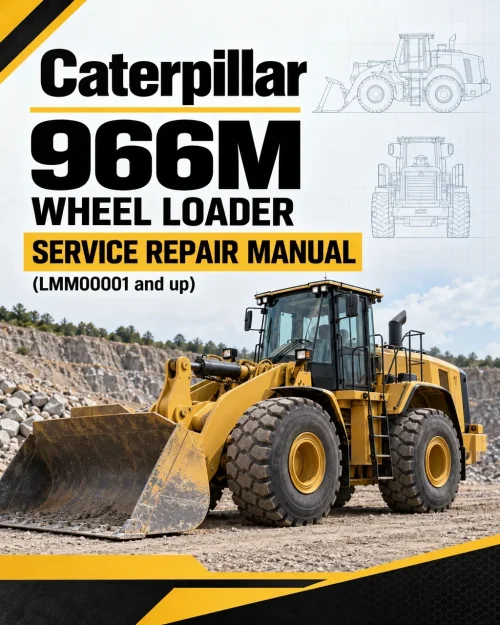 Caterpillar CAT 966M Wheel Loader Service Repair Manual (LMM00001 and up) Caterpillar CAT 966M Wheel Loader Service Repair Manual (LMM00001 and up)