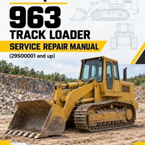 Caterpillar CAT 963 Track Loader Service Repair Manual (29S00001 and up)